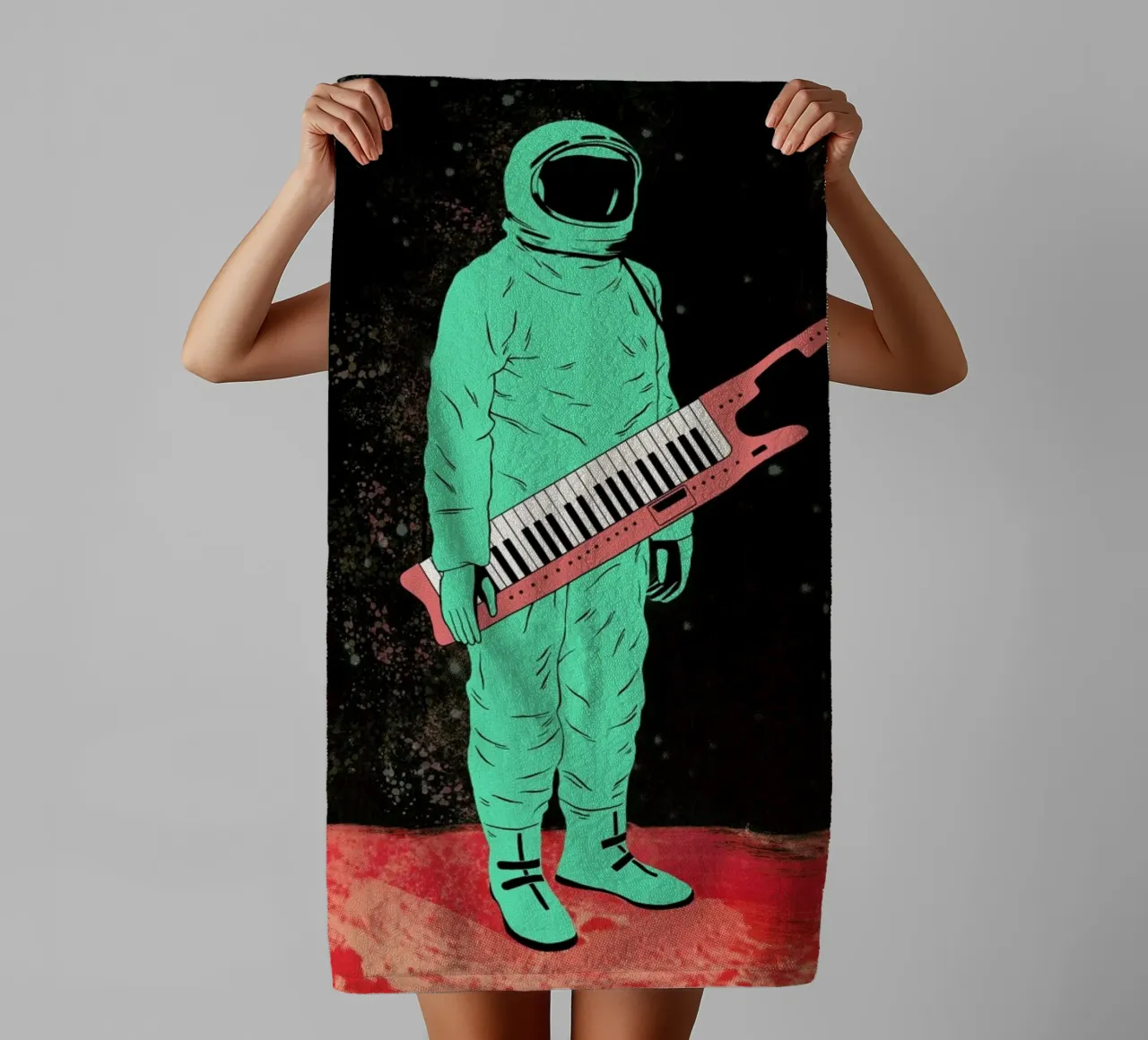 Space Jam badhanddoek van Chase Kunz