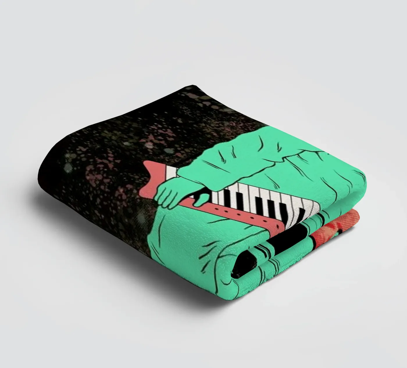 Space Jam towel by Chase Kunz