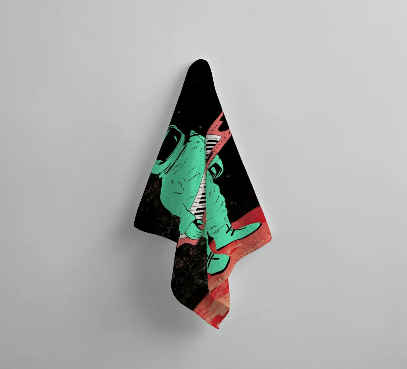 Space Jam badhanddoek van Chase Kunz