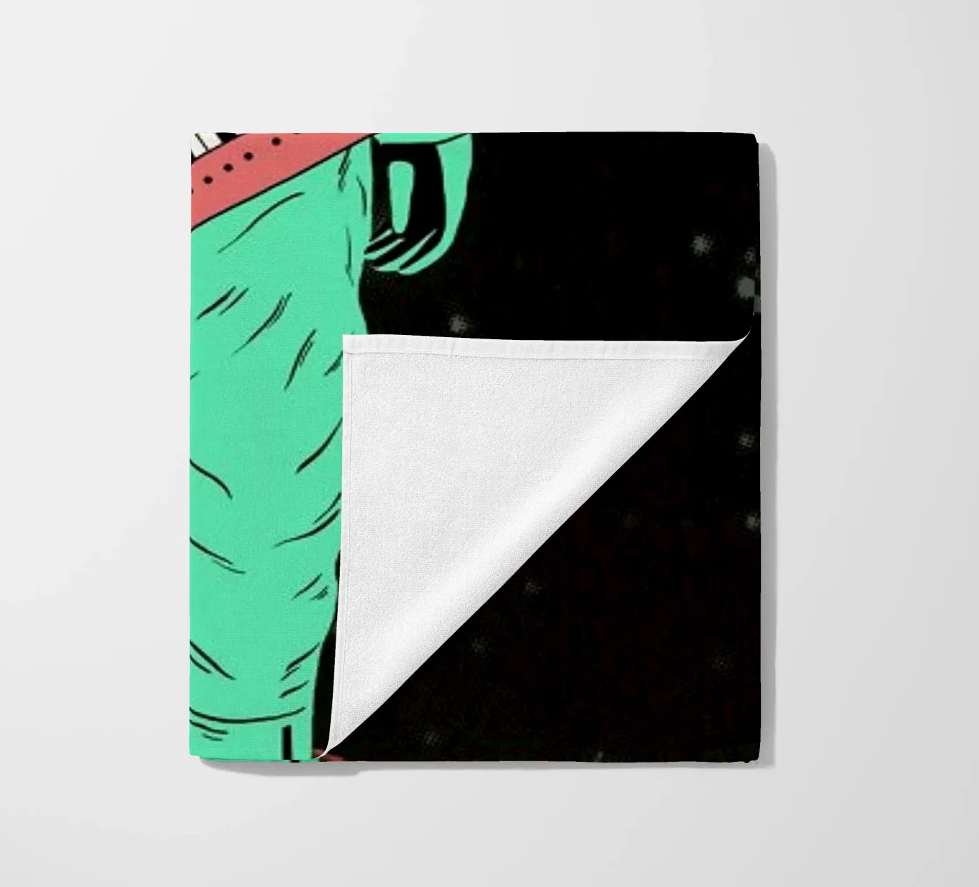 Space Jam beach towel by Chase Kunz