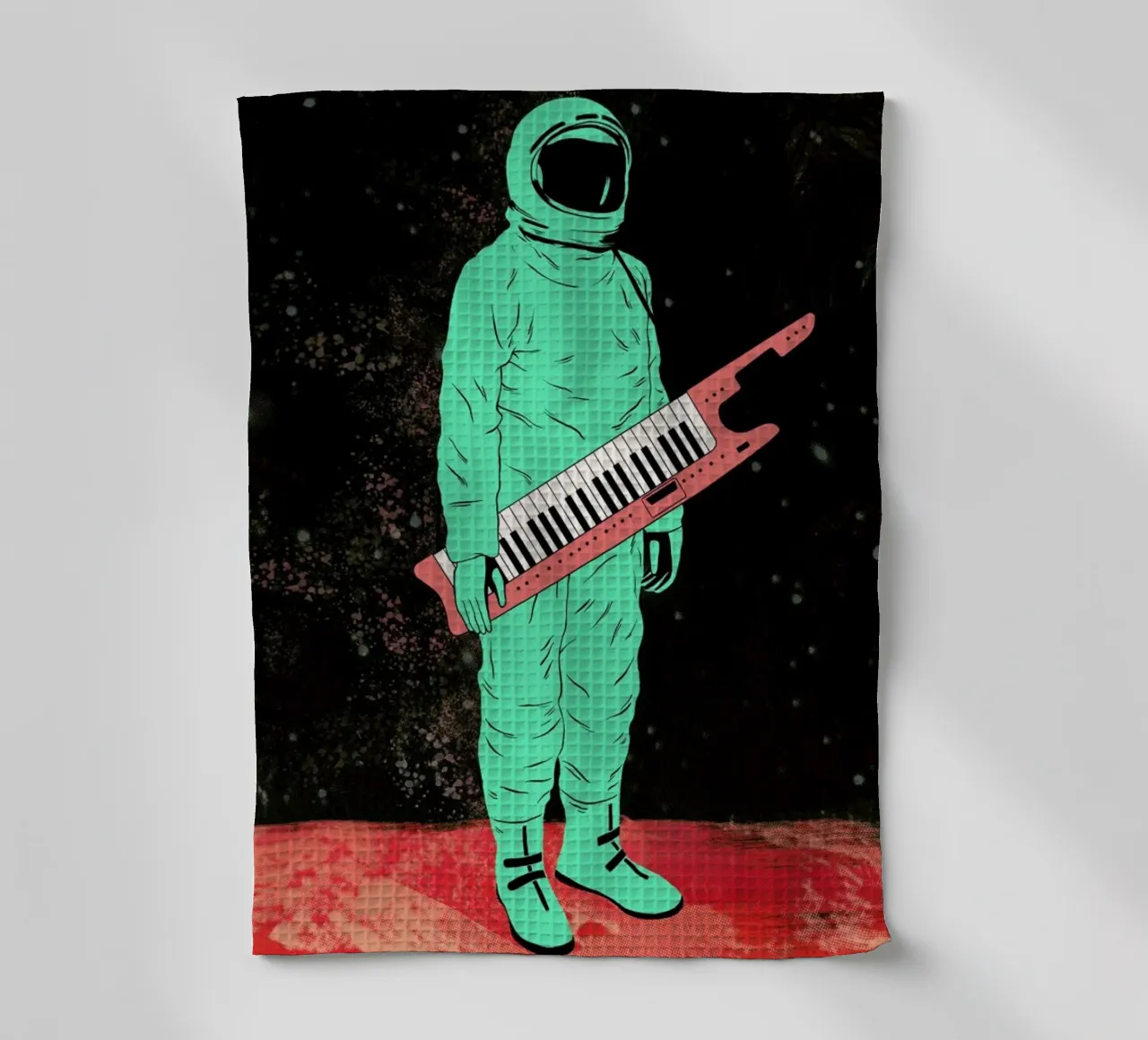 Space Jam Geschirrtuch von Chase Kunz