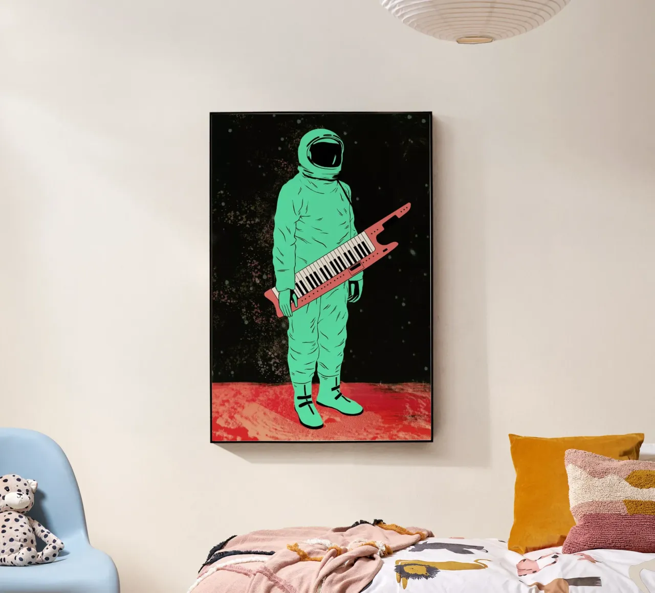 Space Jam plexiglass da Chase Kunz