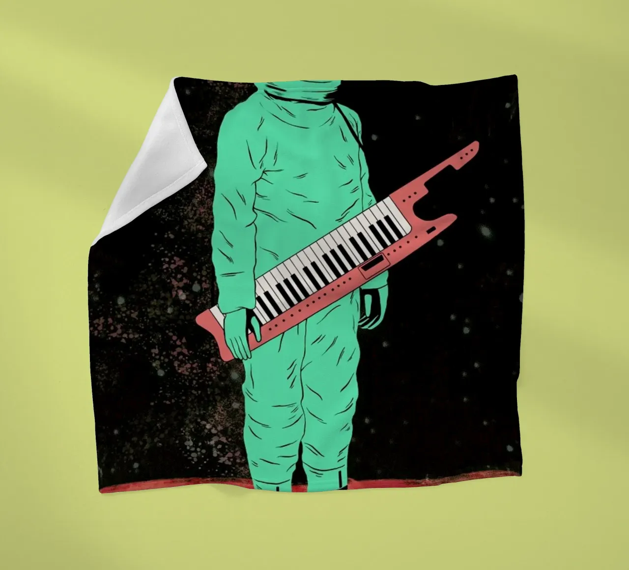 Space Jam fleecedeken van Chase Kunz