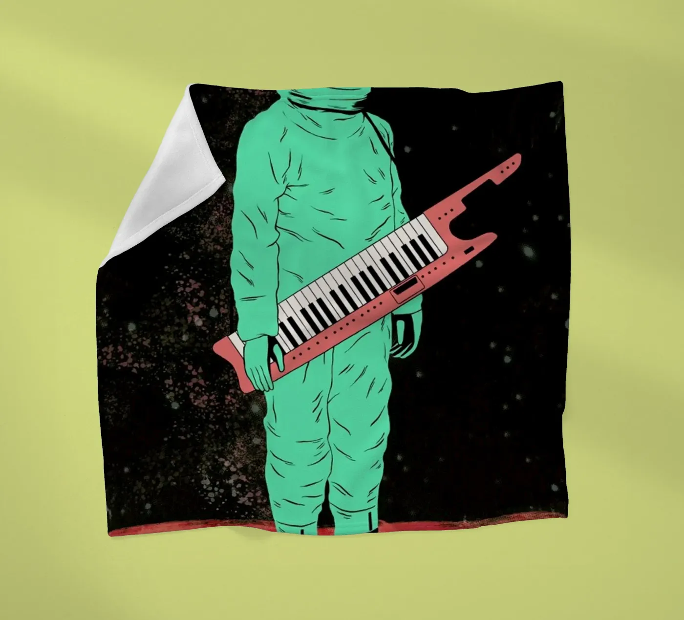 Space Jam fleecedeken van Chase Kunz