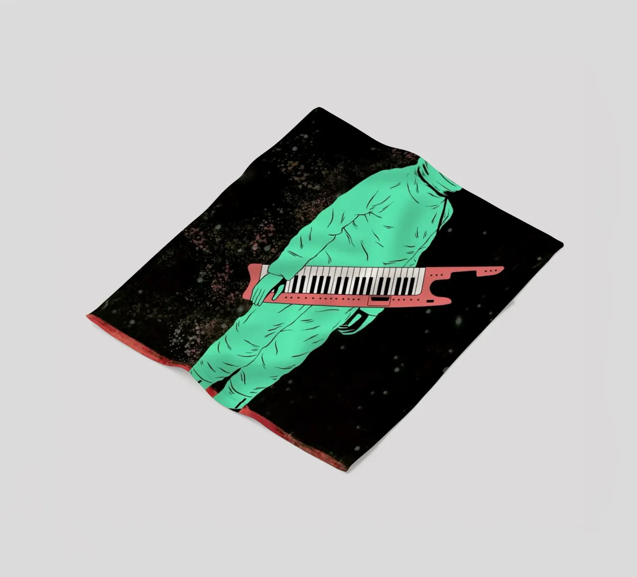 Space Jam fleecedeken van Chase Kunz