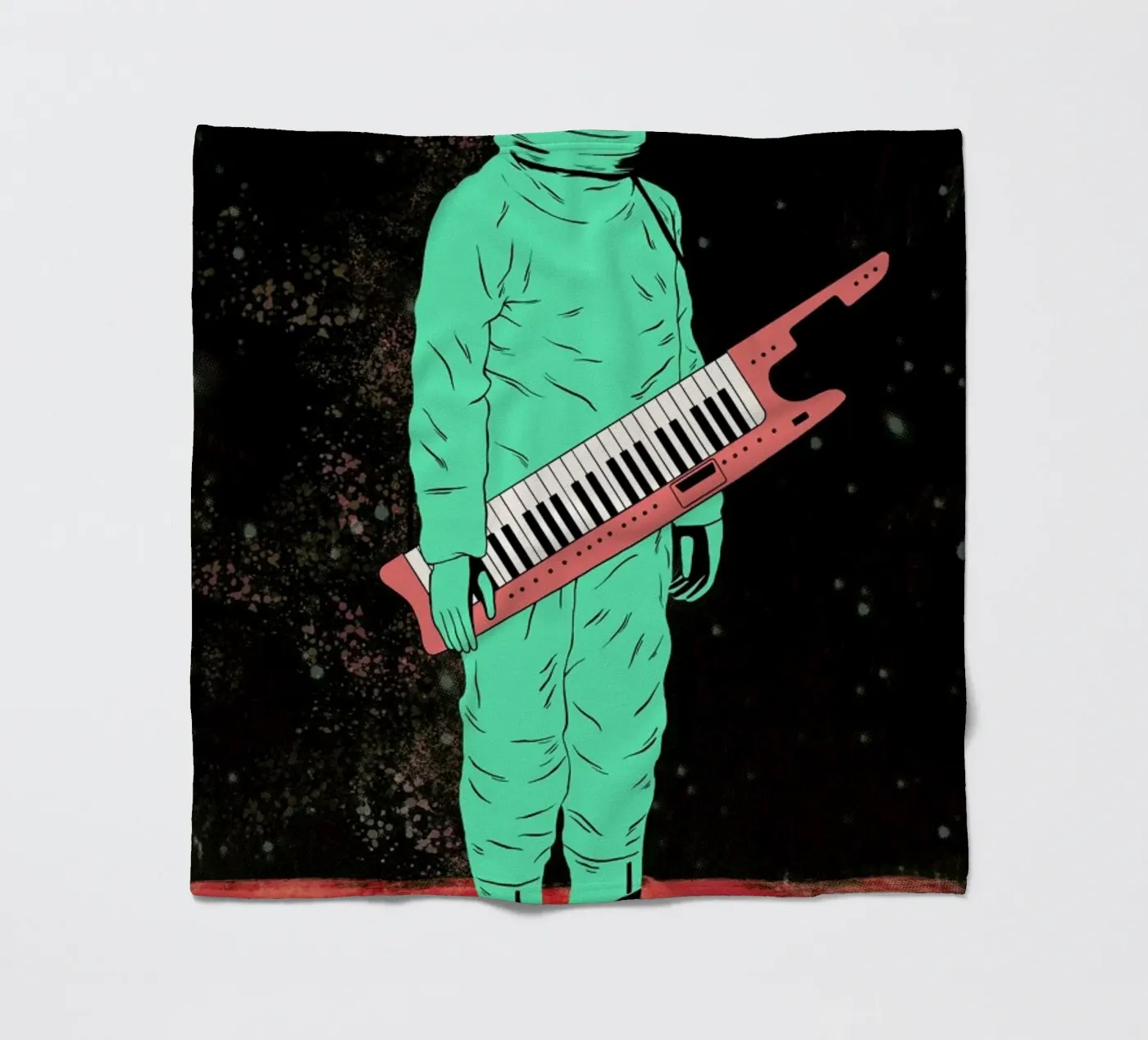 Space Jam fleecedeken van Chase Kunz