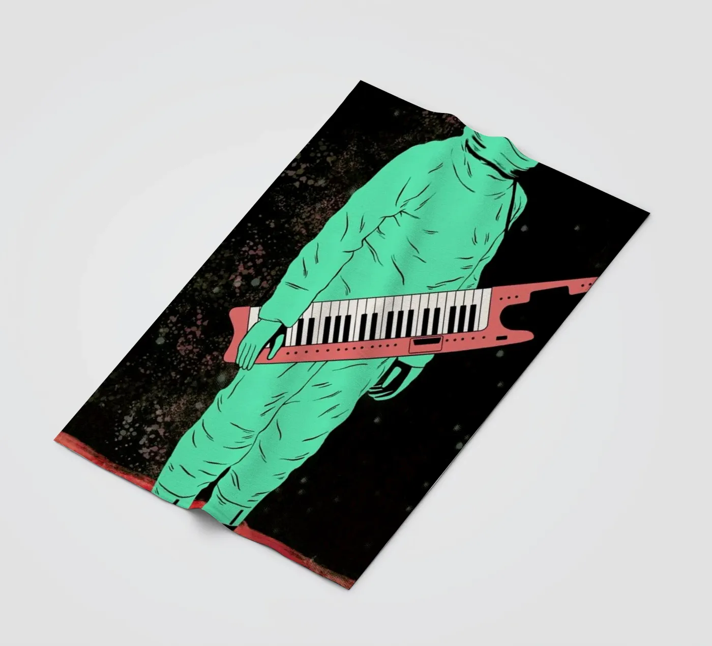 Space Jam fleecedeken van Chase Kunz