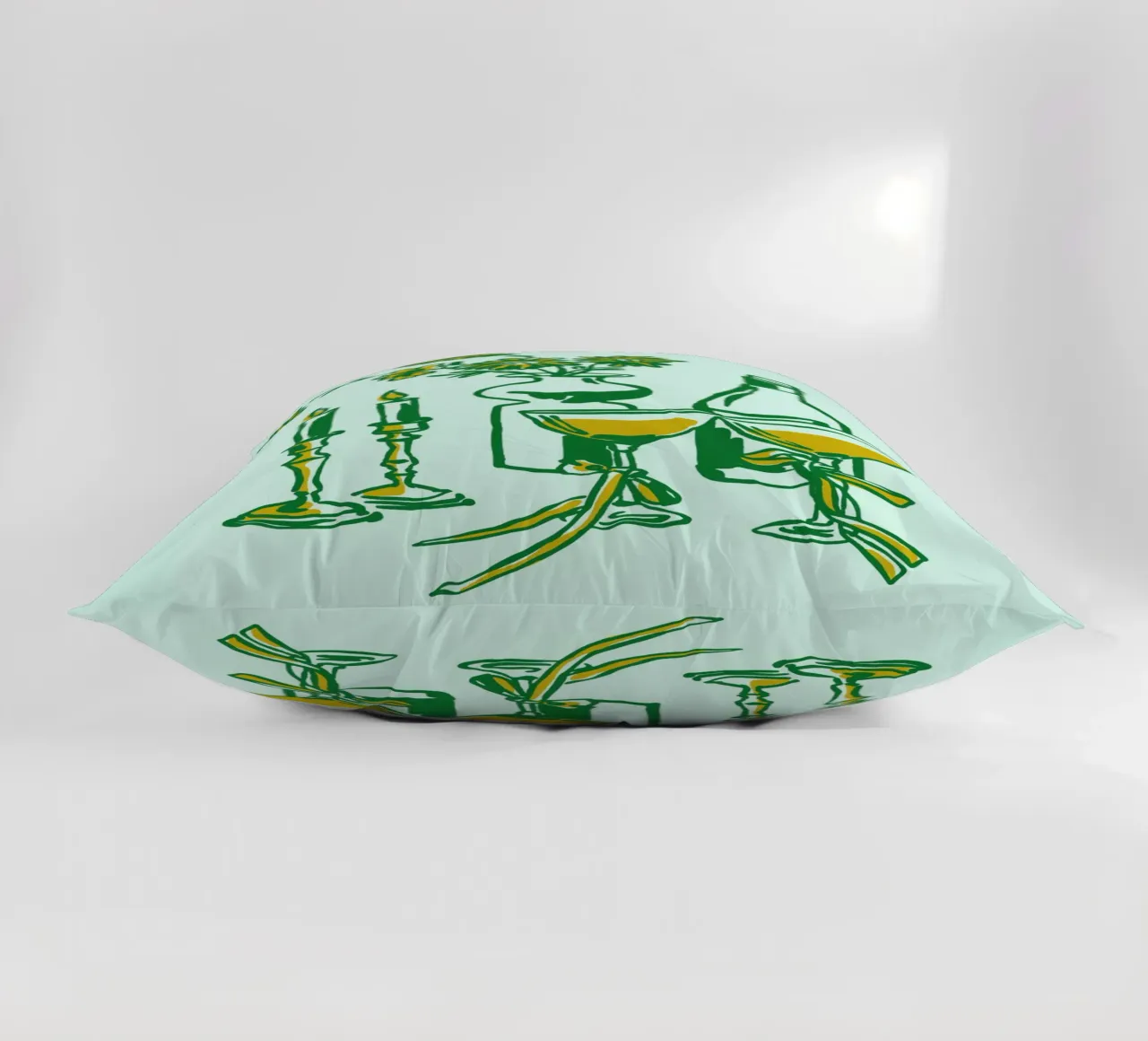 Boho Food 19 Candles cuscino da Boho Print Collection
