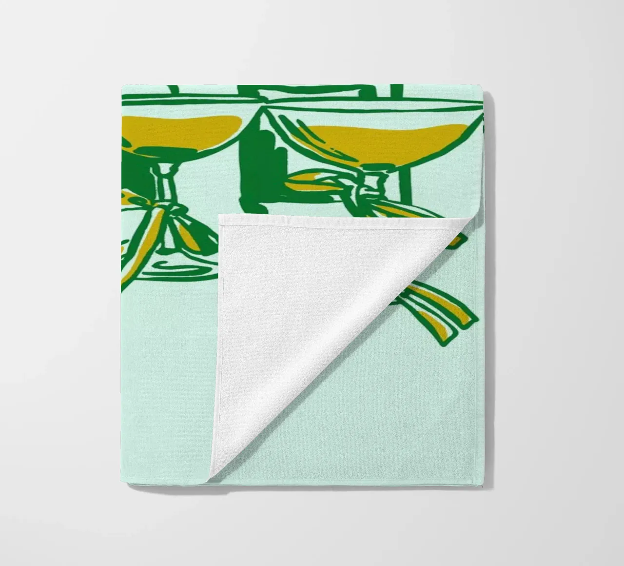 Boho Food 19 Candles telo mare da Boho Print Collection