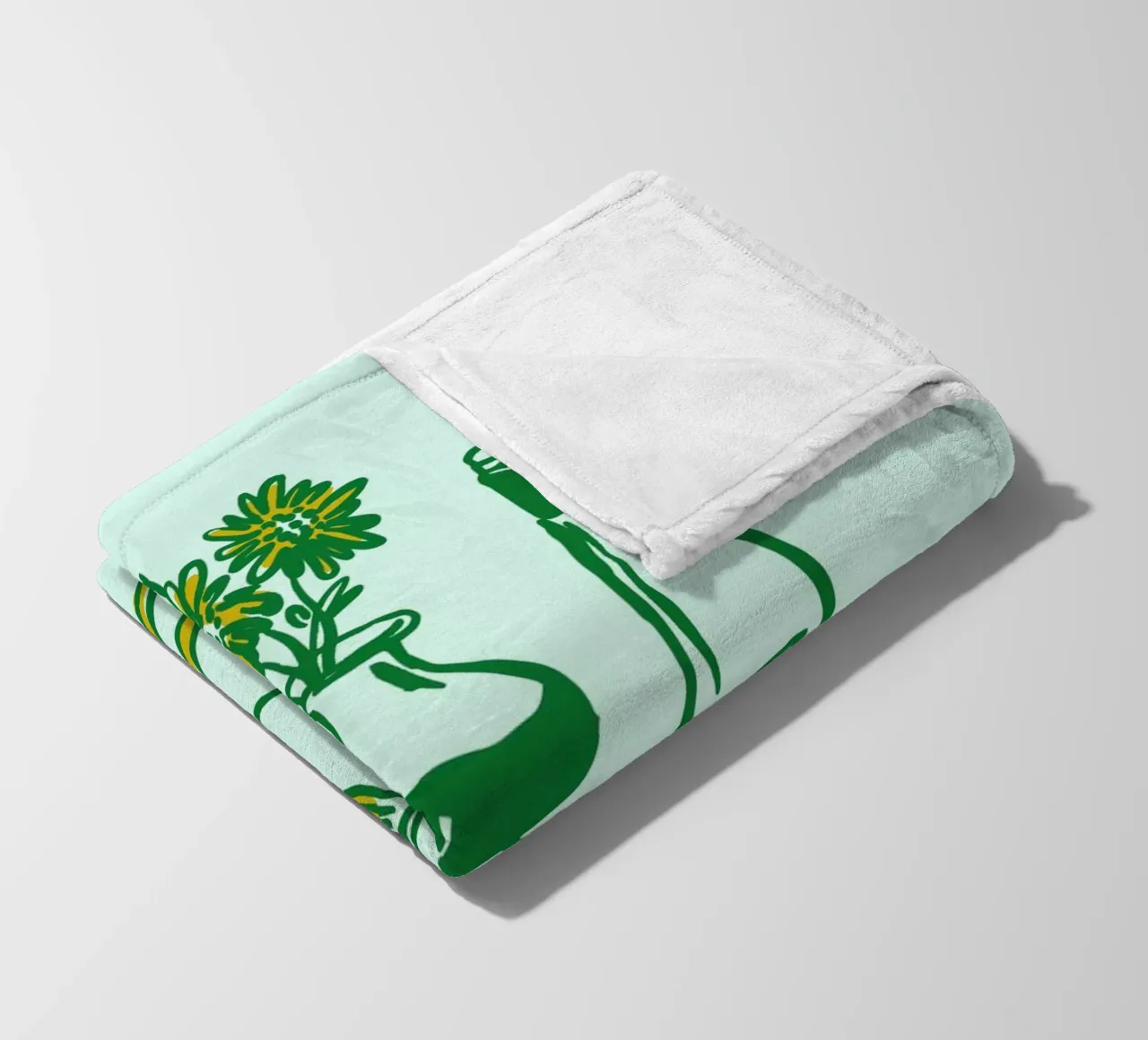 Boho Food 19 Candles coperta in pile da Boho Print Collection