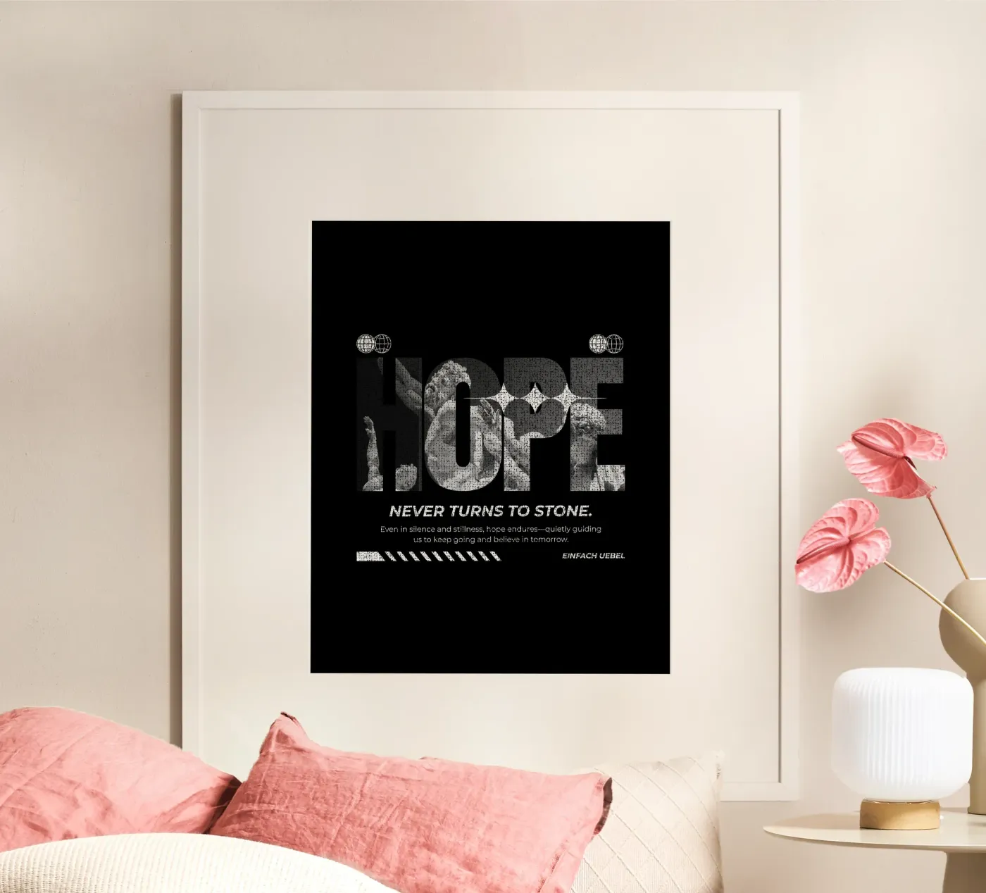 HOPE poster van BAWA