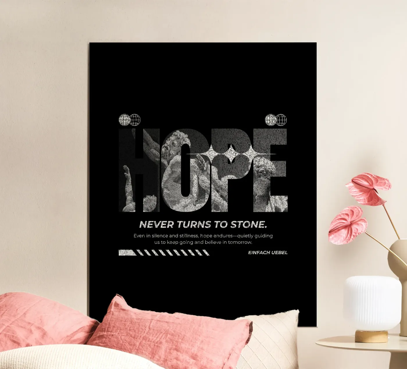 HOPE poster van BAWA