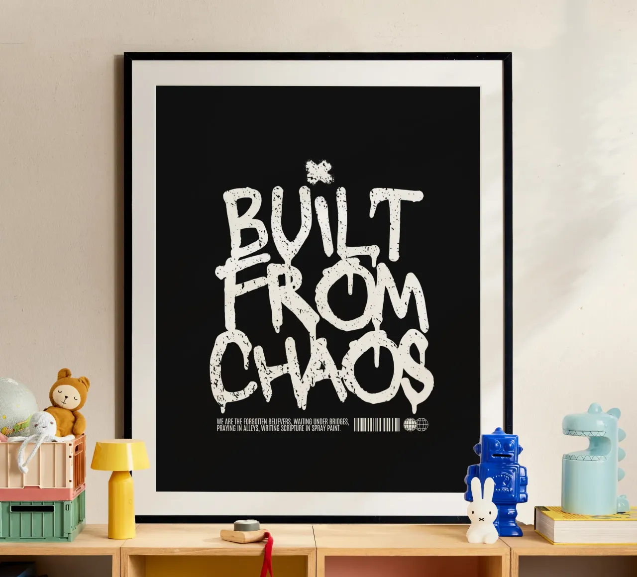 BUILT FROM CHAOS carta hahnemühle da BAWA