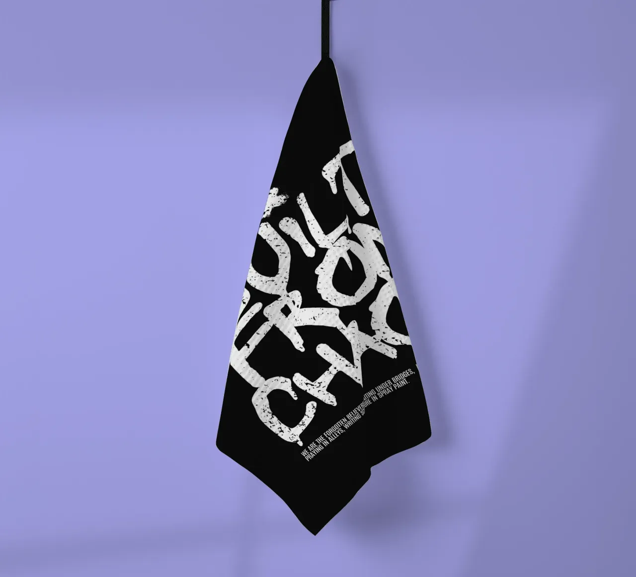 BUILT FROM CHAOS canovaccio da cucina da BAWA