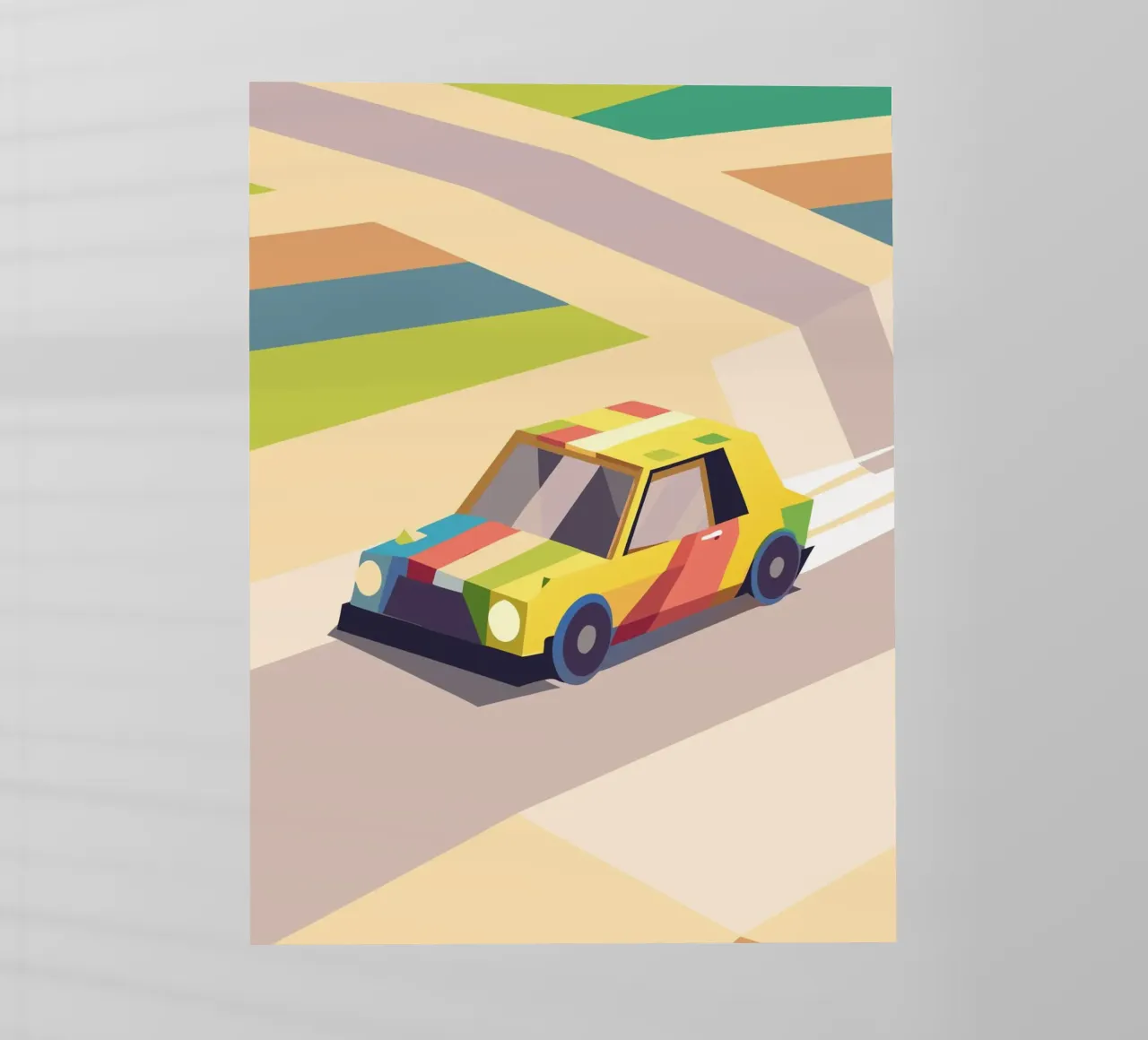 Auto colorata pellicola backlit da POLYGON SPECIAL