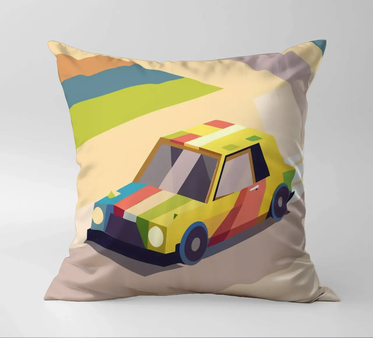 Auto colorata cuscino da POLYGON SPECIAL