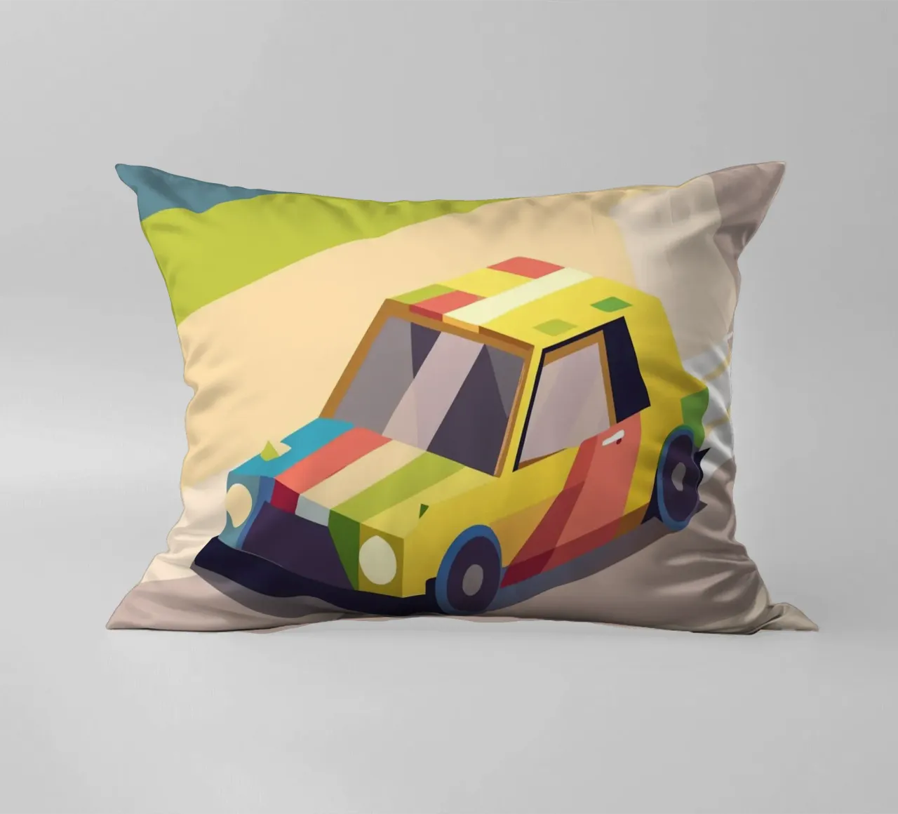 Auto colorata cuscino da POLYGON SPECIAL