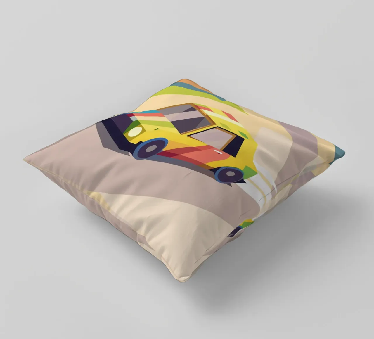 Auto colorata cuscino da POLYGON SPECIAL