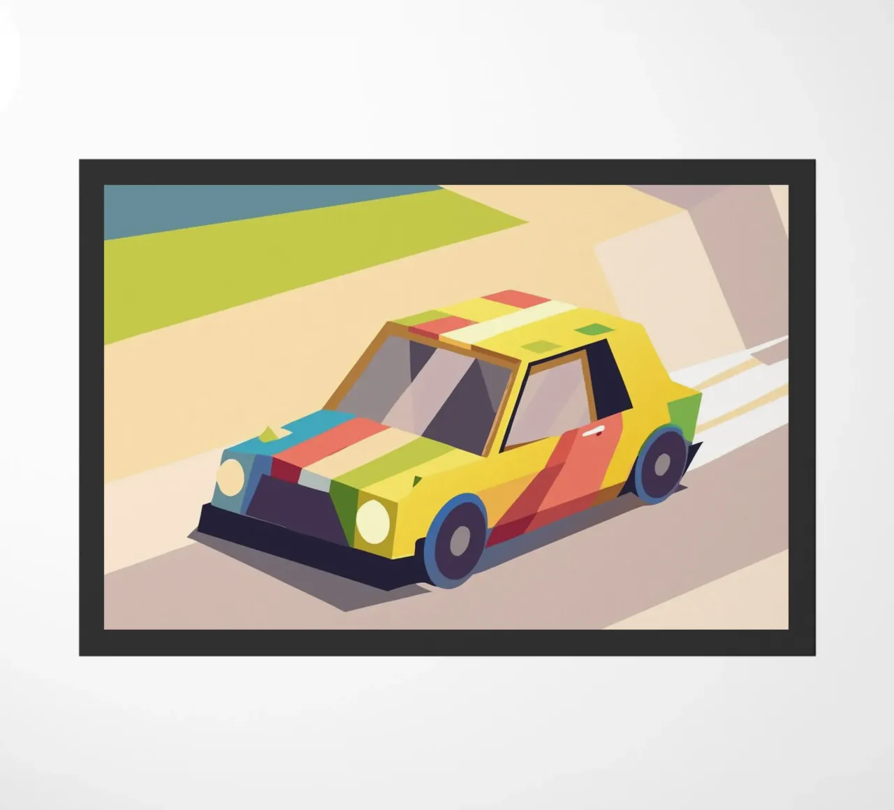 Auto colorata zerbino da POLYGON SPECIAL