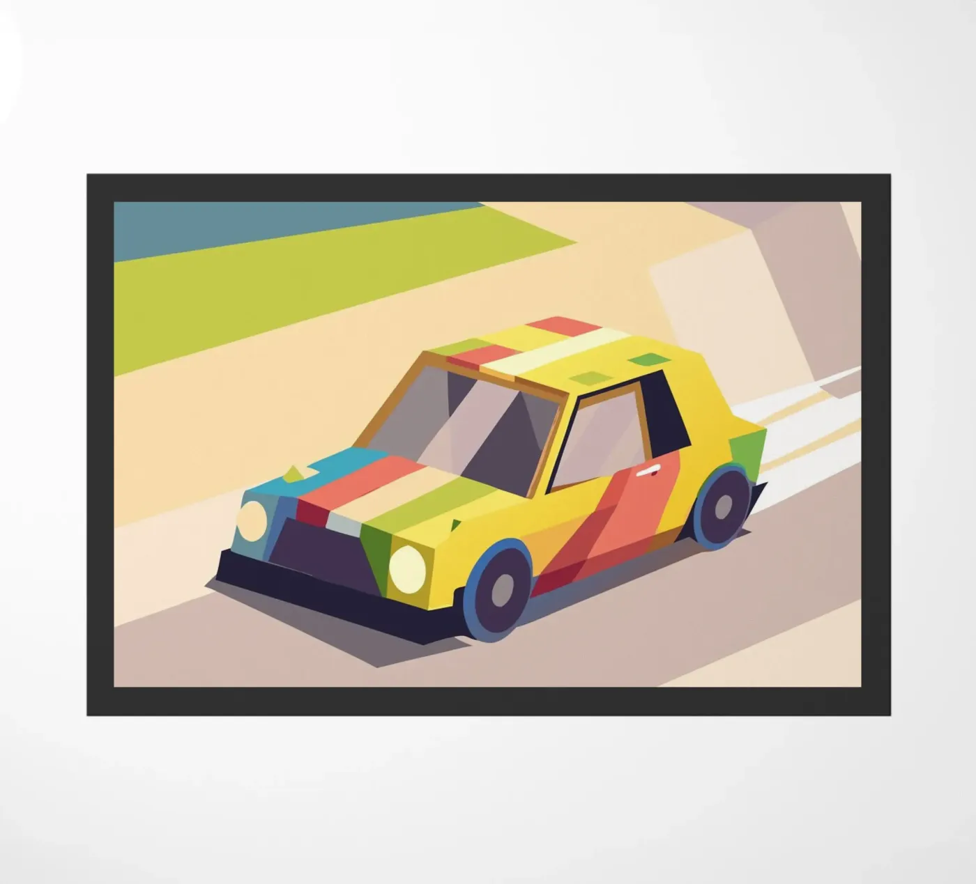 Colorful Car zerbino da POLYGON SPECIAL