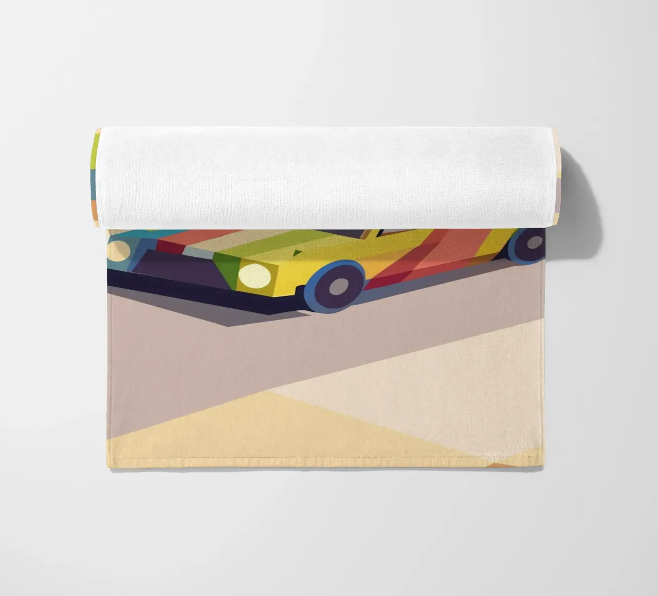 Auto colorata telo mare da POLYGON SPECIAL