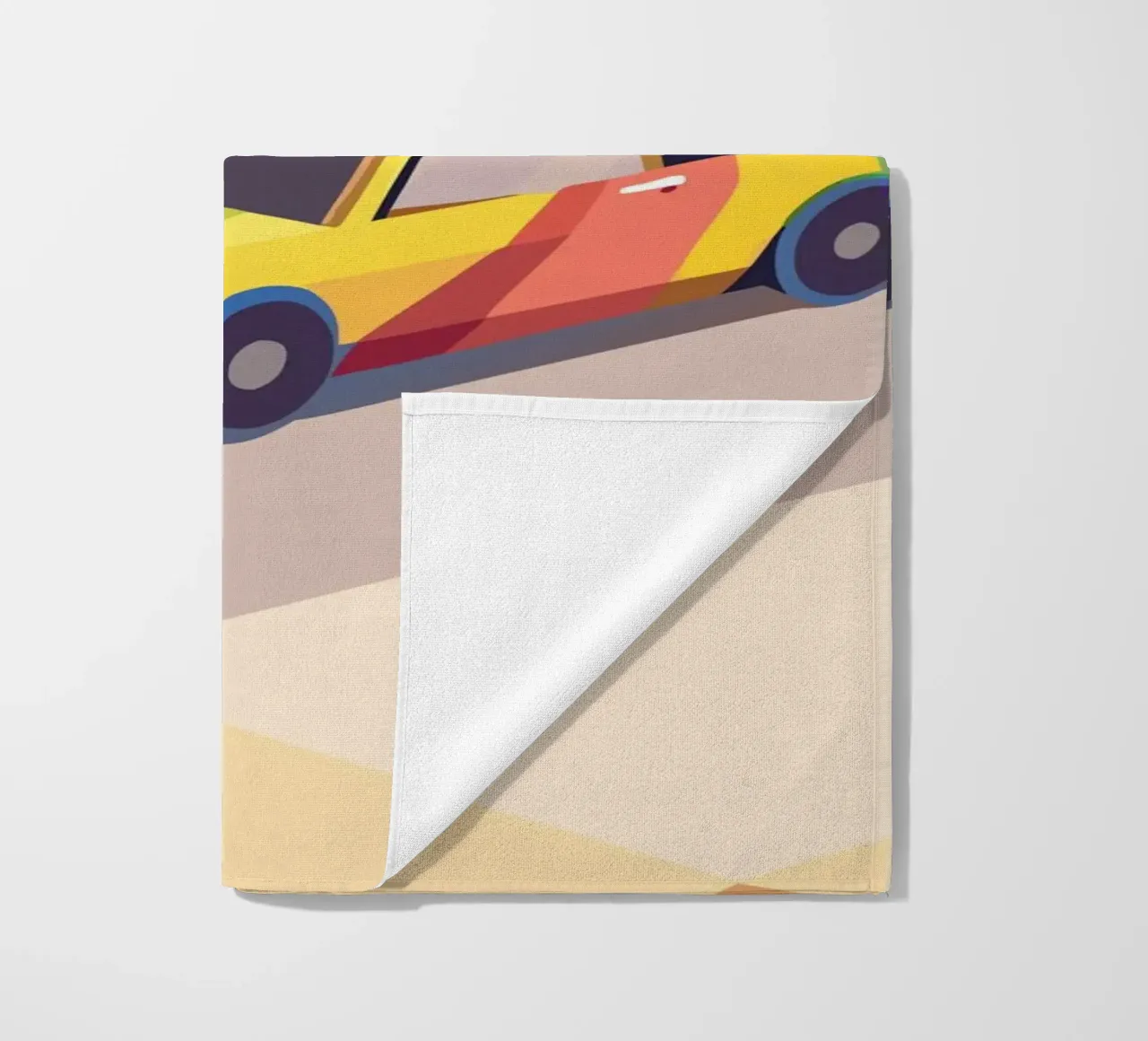 Auto colorata telo mare da POLYGON SPECIAL