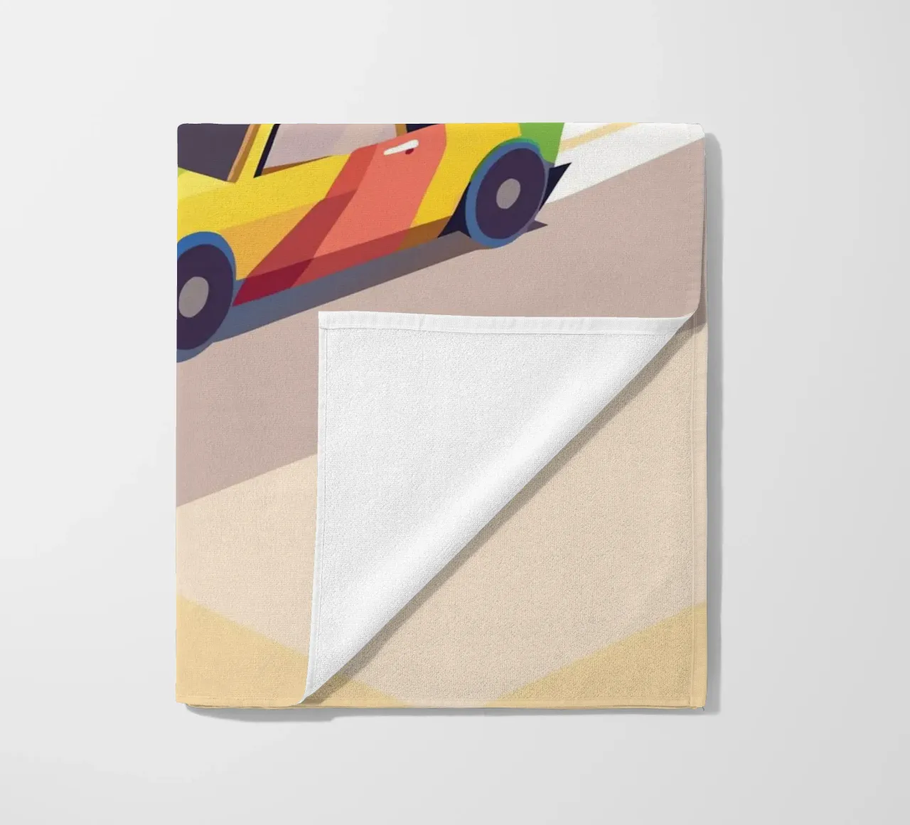 Auto colorata telo mare da POLYGON SPECIAL