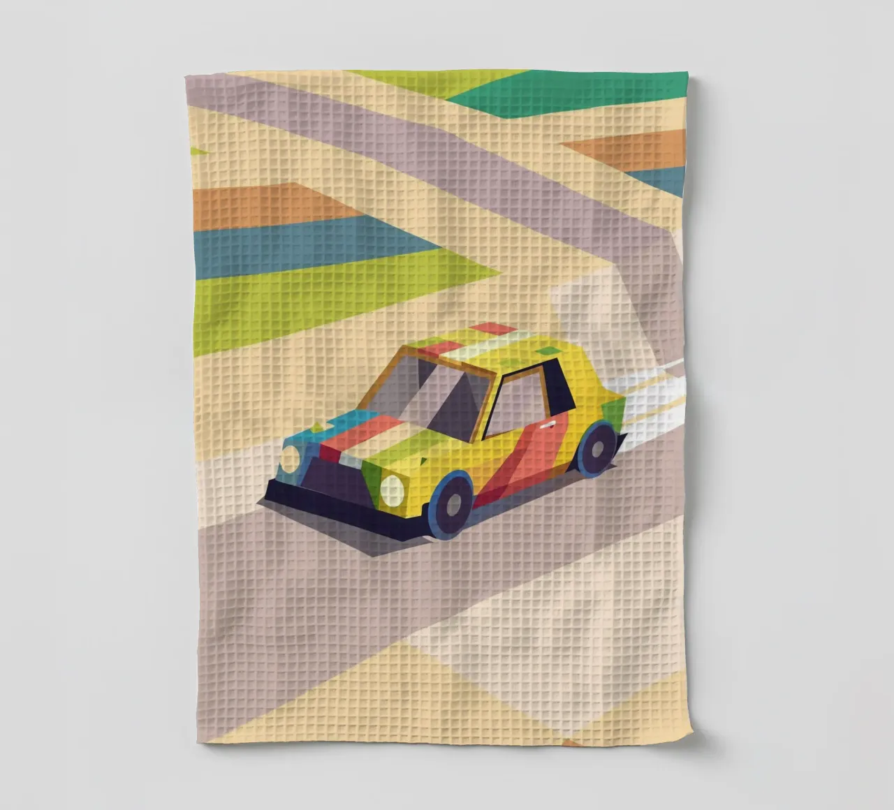 Auto colorata canovaccio da cucina da POLYGON SPECIAL