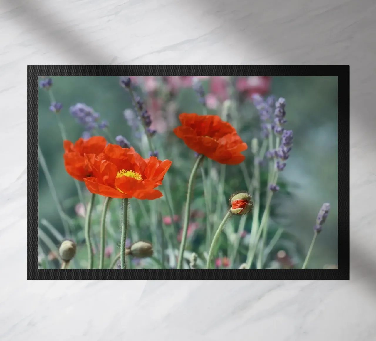 Klaprozen deurmat van Atteloi