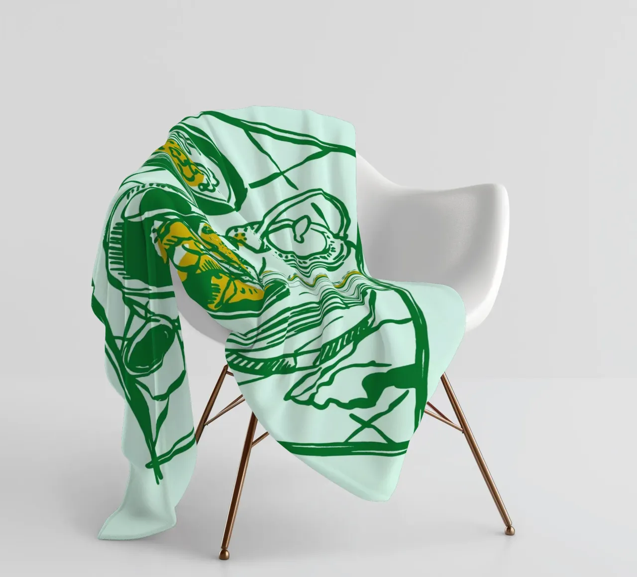Boho Food 19 Ramen Fleecedecke von Boho Print Collection