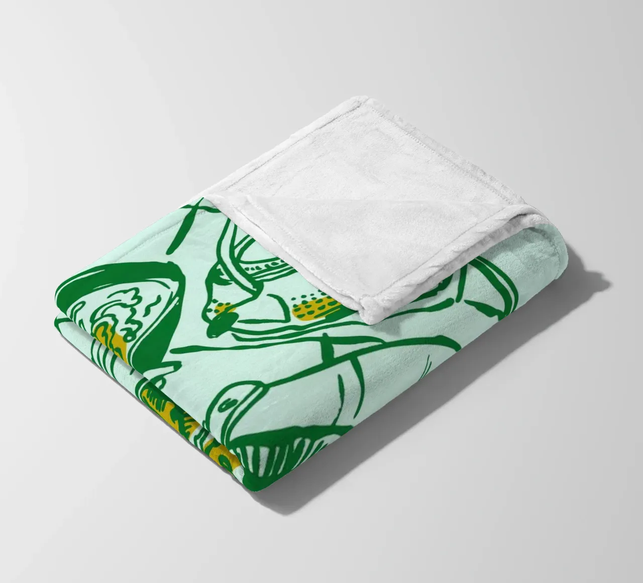 Boho Food 19 Ramen Fleecedecke von Boho Print Collection