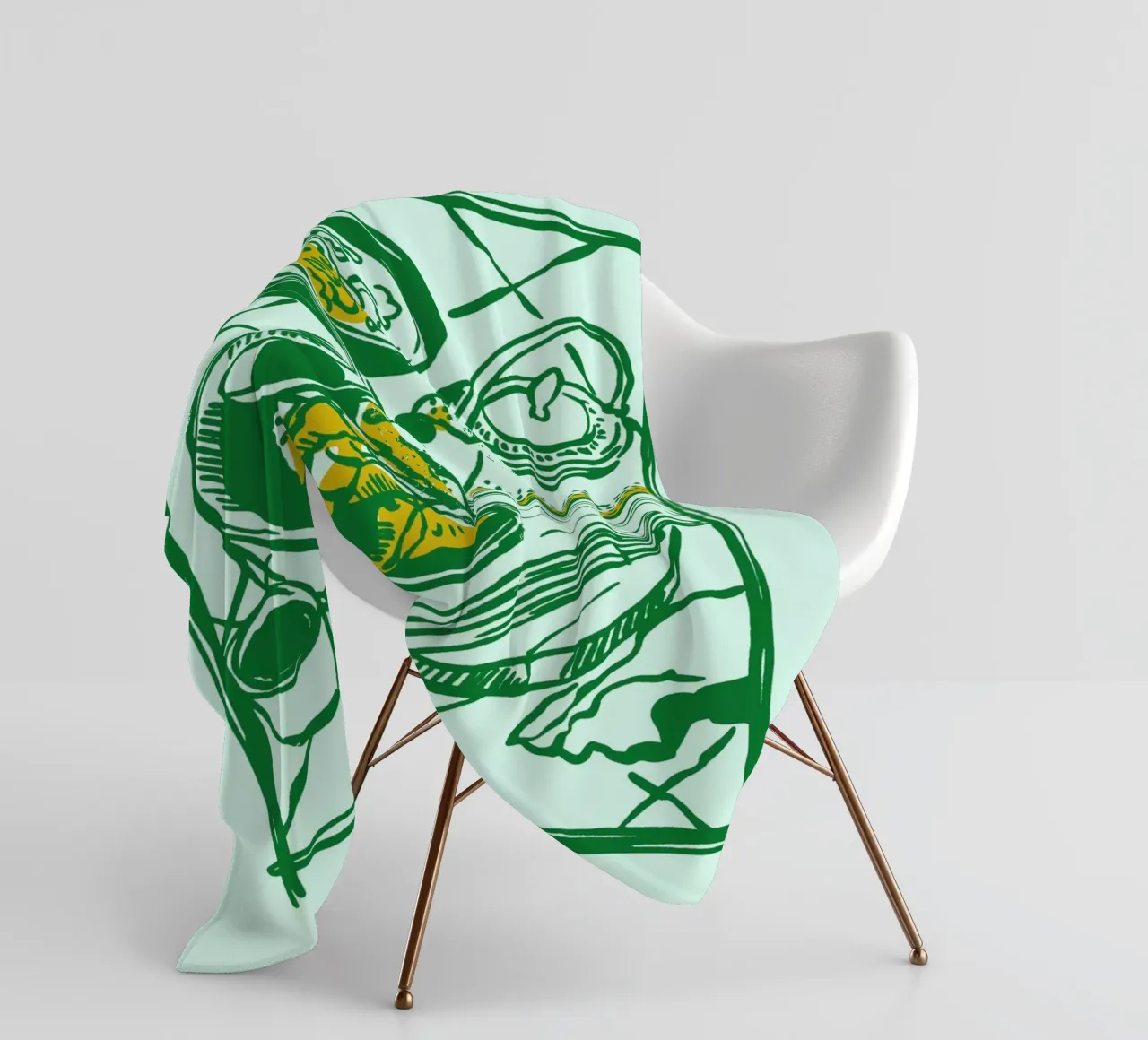 Boho Food 19 Ramen Fleecedecke von Boho Print Collection