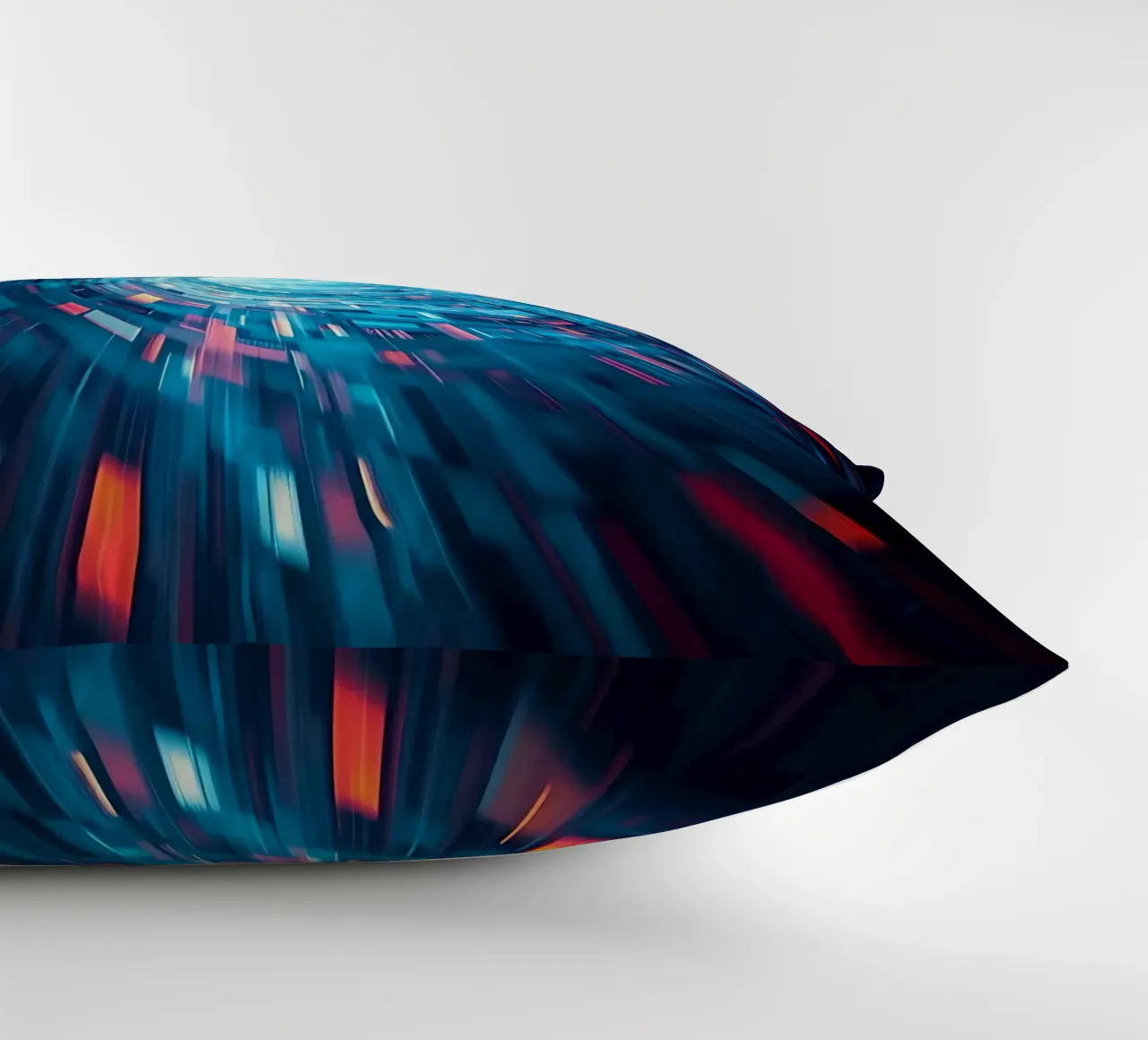 Tunnel dei dati, visione a tunnel_1 cuscino da Farbträume