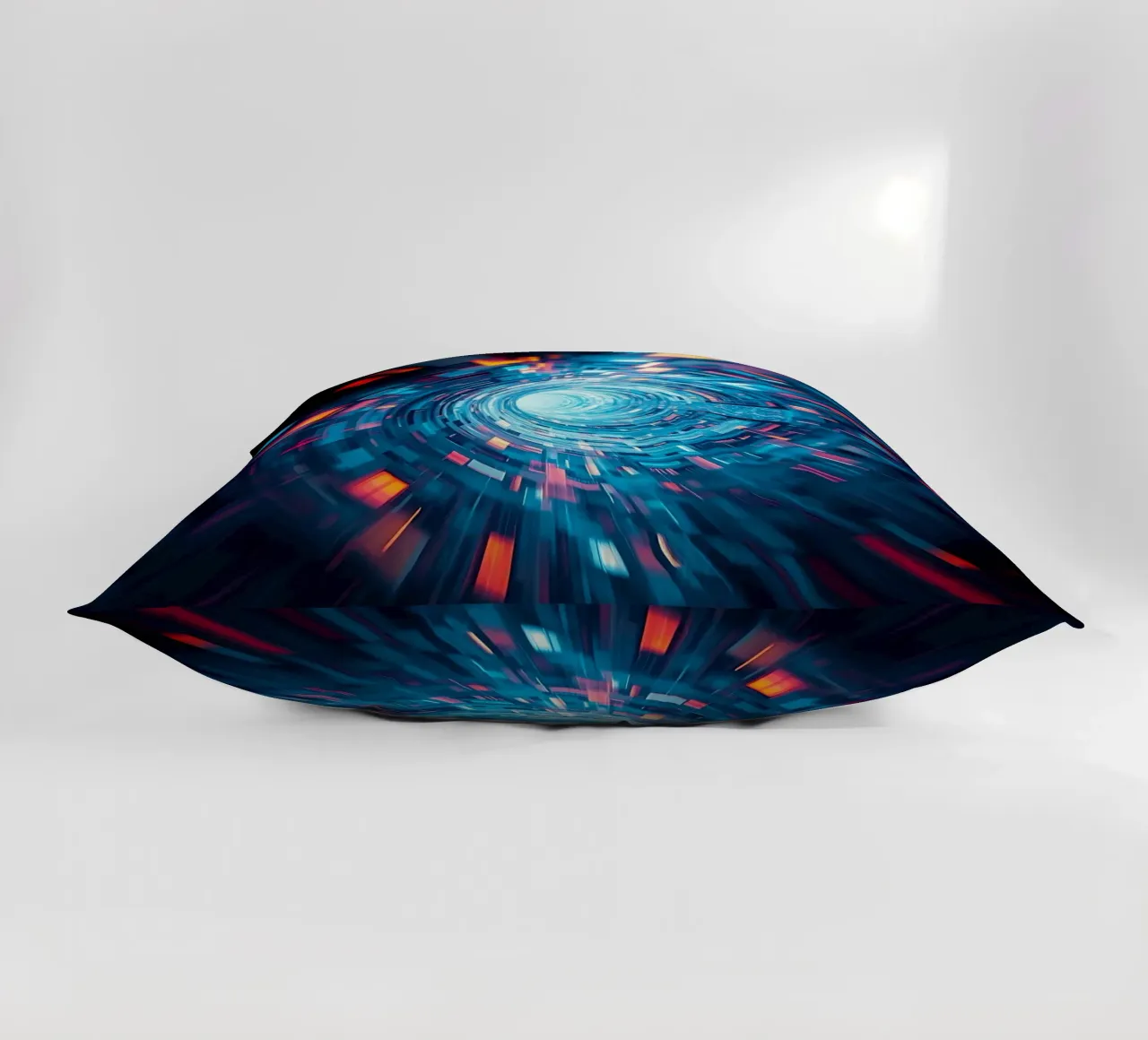 Tunnel dei dati, visione a tunnel_1 cuscino da Farbträume