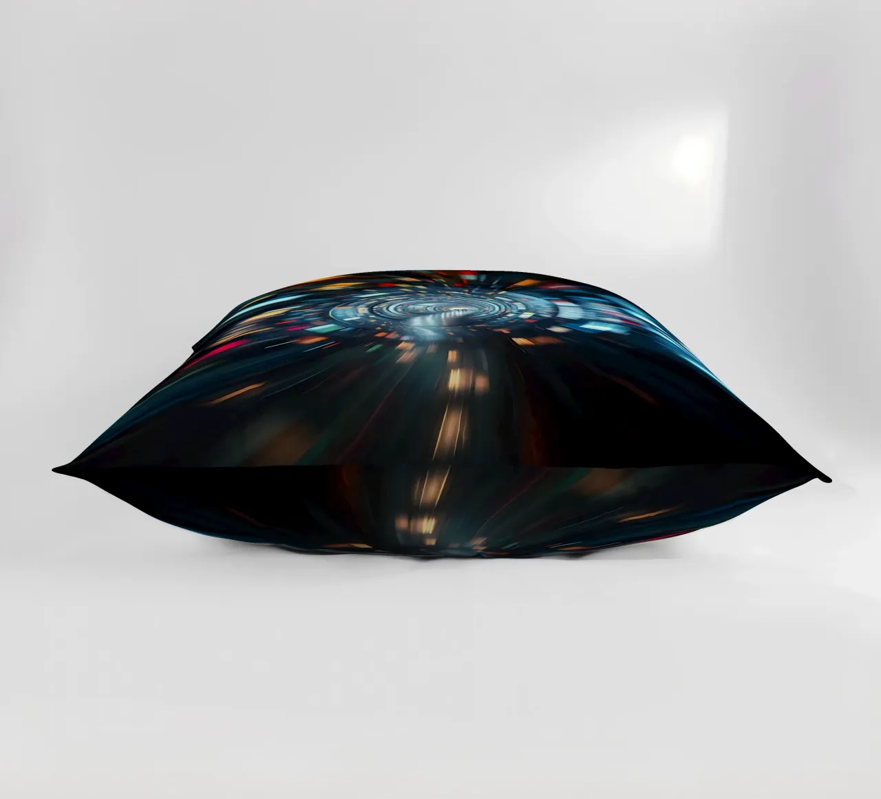 Tunnel dei dati, visione a tunnel_2 cuscino da Farbträume