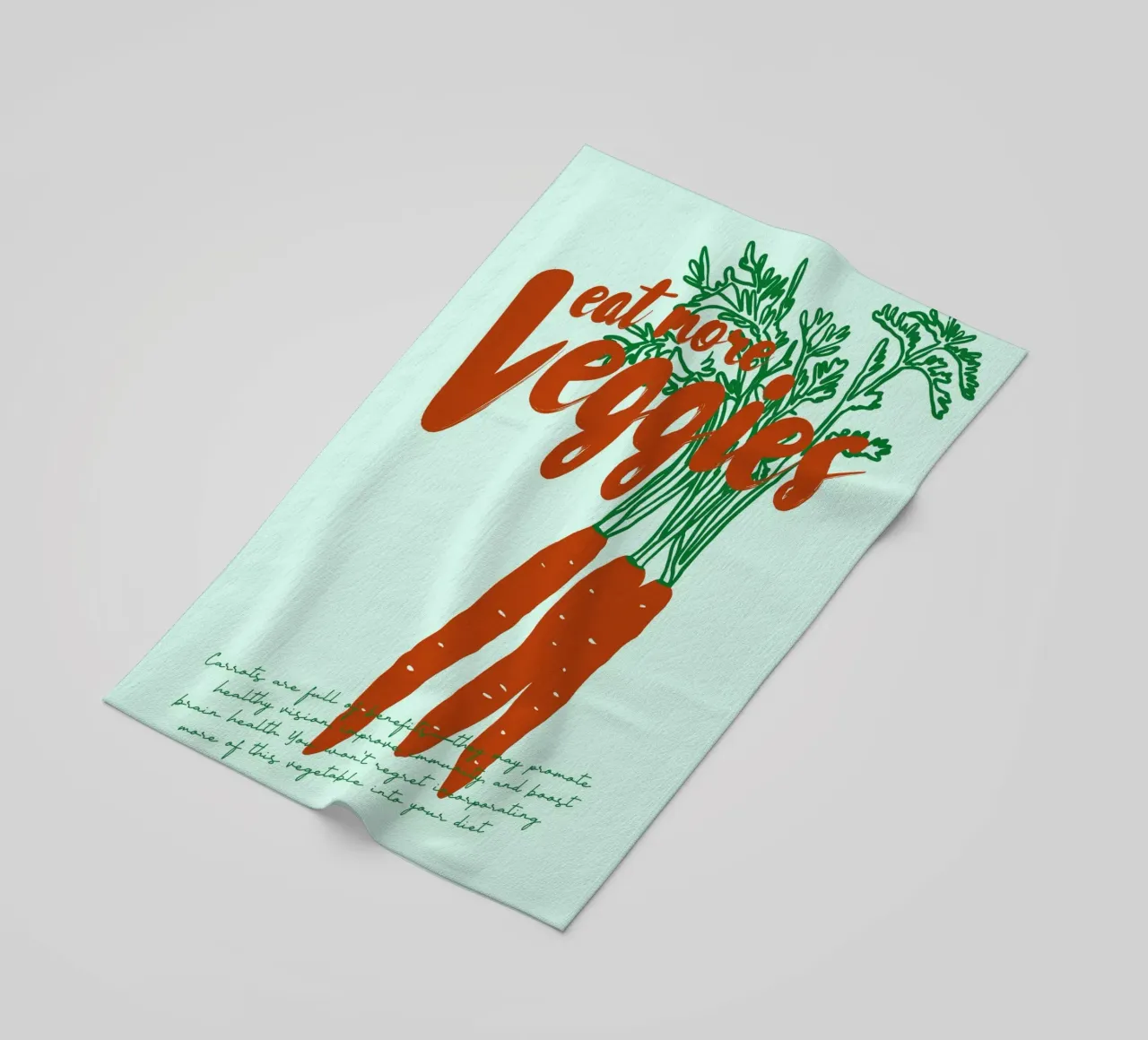 Boho Food 19 Veggies telo mare da Boho Print Collection