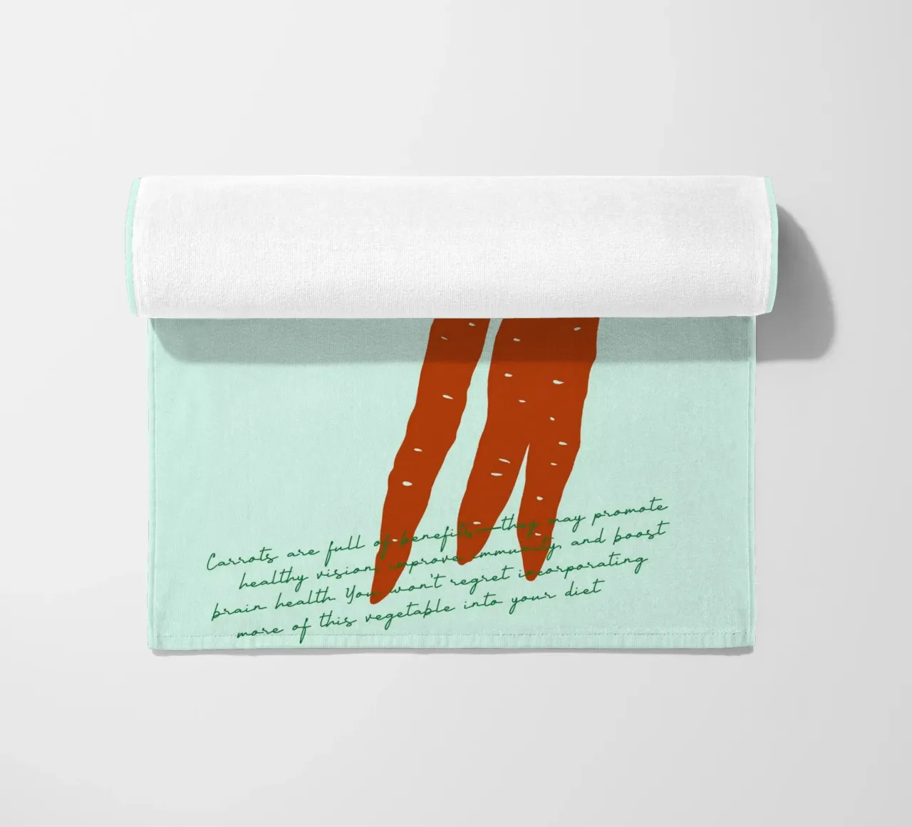 Boho Food 19 Veggies telo mare da Boho Print Collection