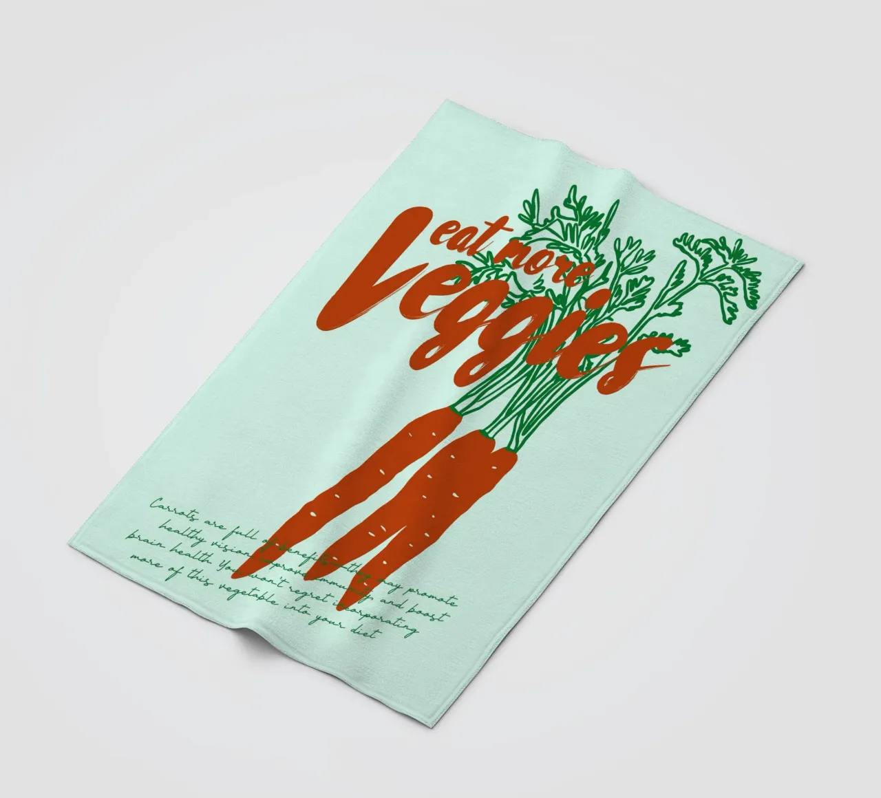 Boho Food 19 Veggies coperta in pile da Boho Print Collection