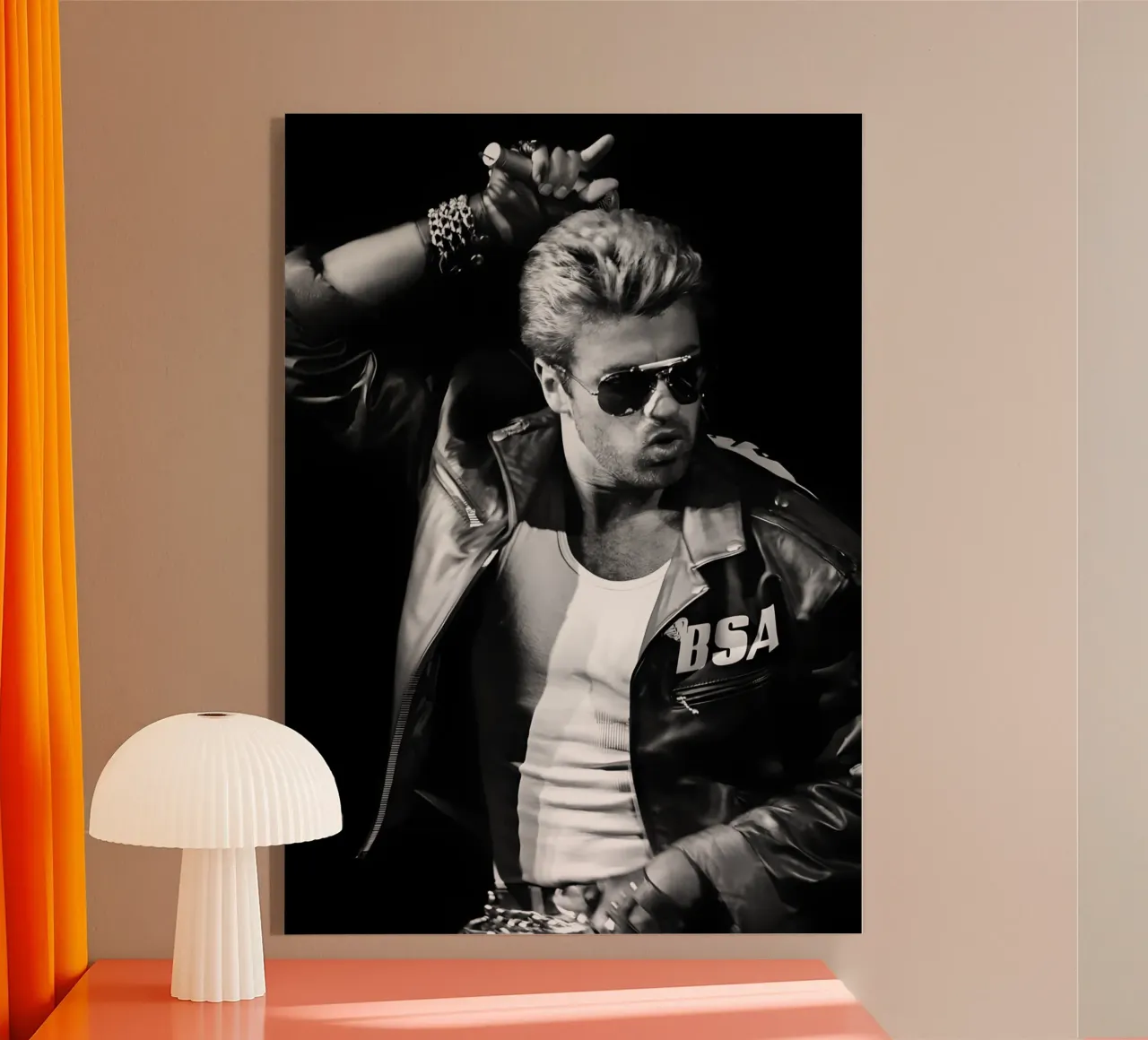 George Michael acrylic glass by Music Vibes
