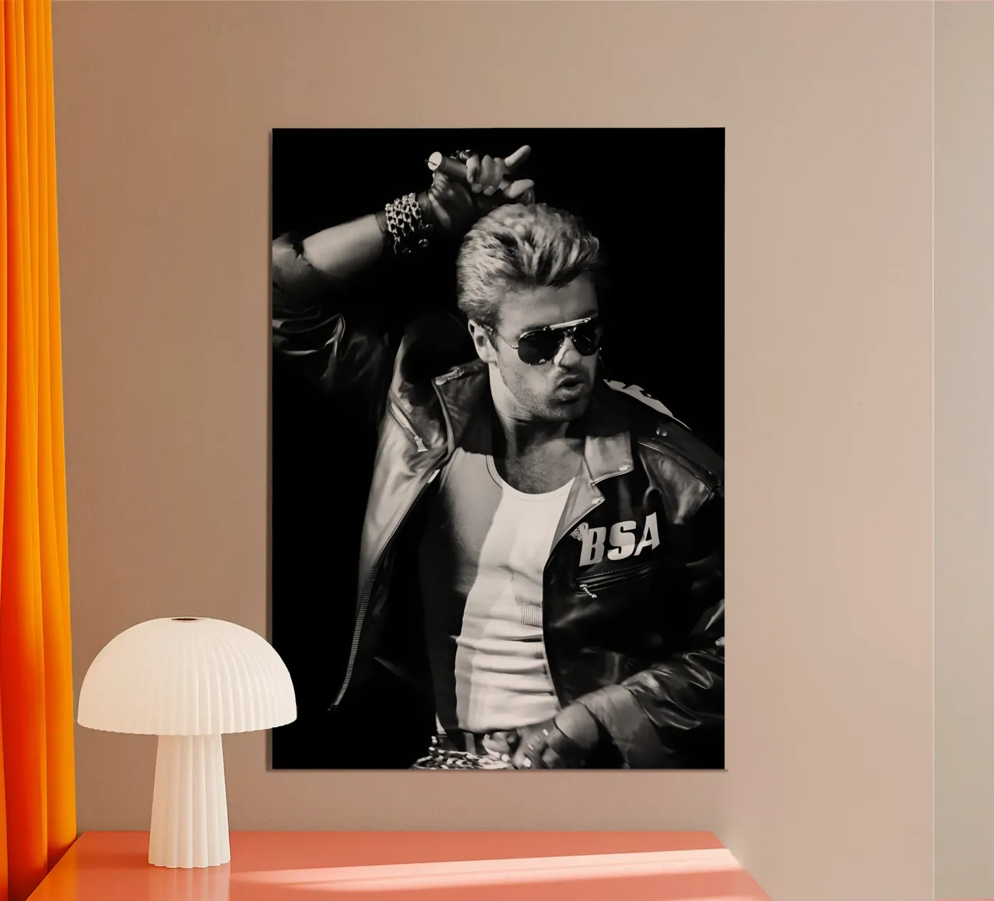 George Michael Poster von Music Vibes