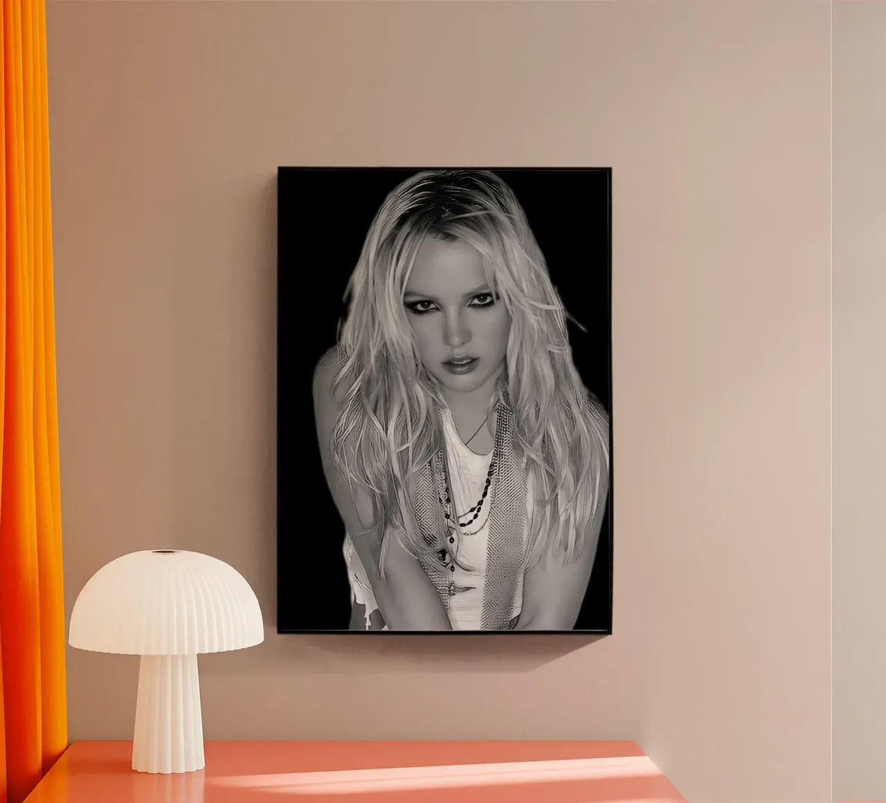 Britney Spears plexiglass da Music Vibes