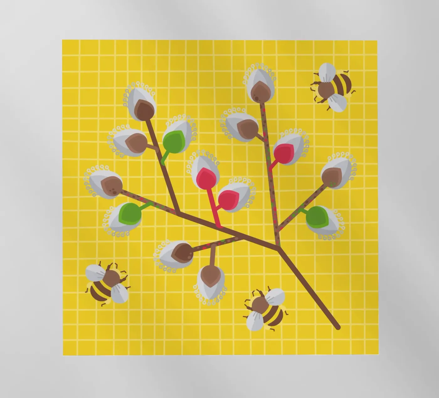 Willow backlit folie van Lidia Blomgren