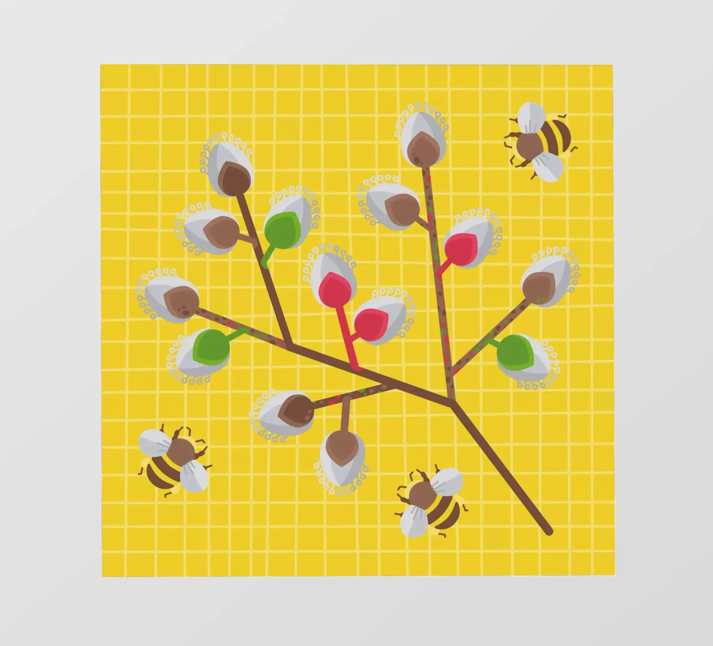 Willow backlit folie van Lidia Blomgren