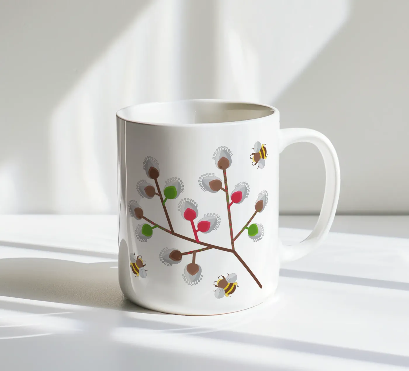 Willow ceramic mug by Lidia Blomgren