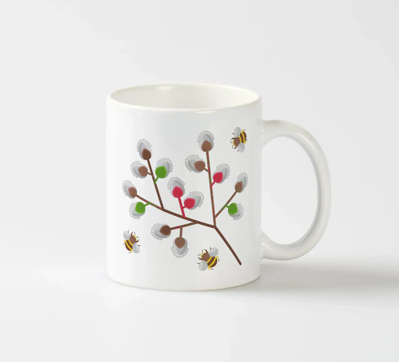 Willow ceramic mug by Lidia Blomgren