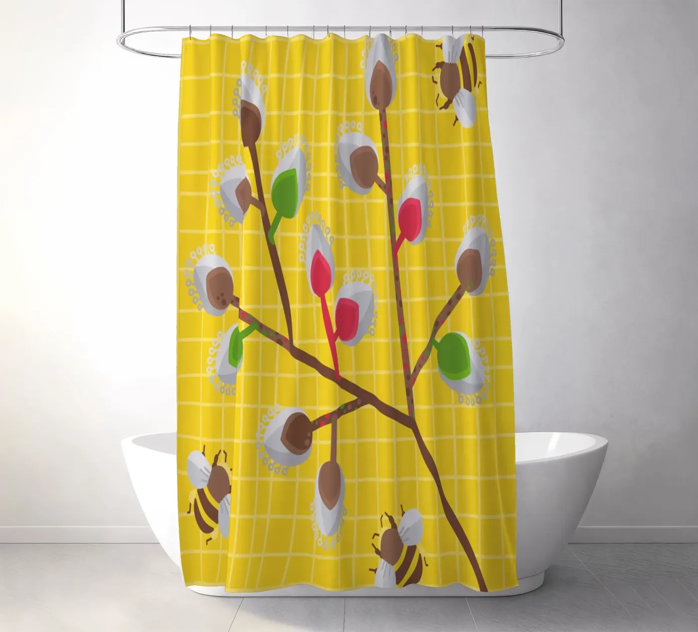 Willow douchegordijn van Lidia Blomgren