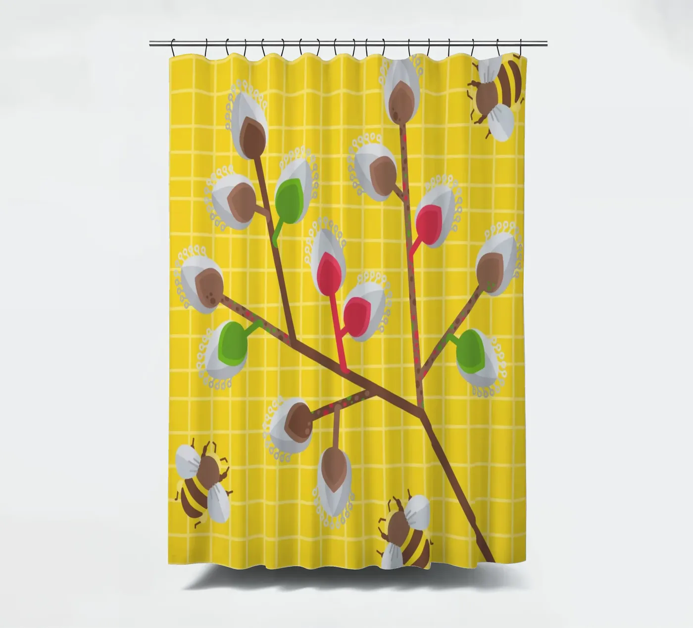 Willow douchegordijn van Lidia Blomgren