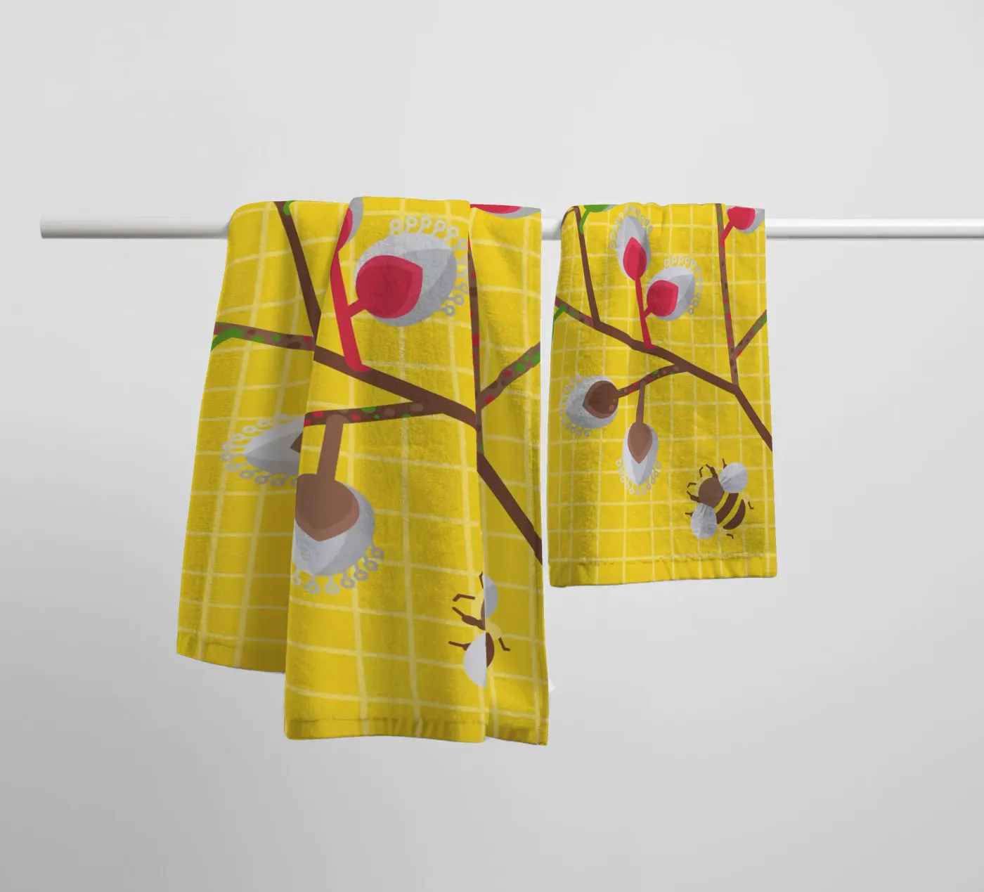 Willow badhanddoek van Lidia Blomgren