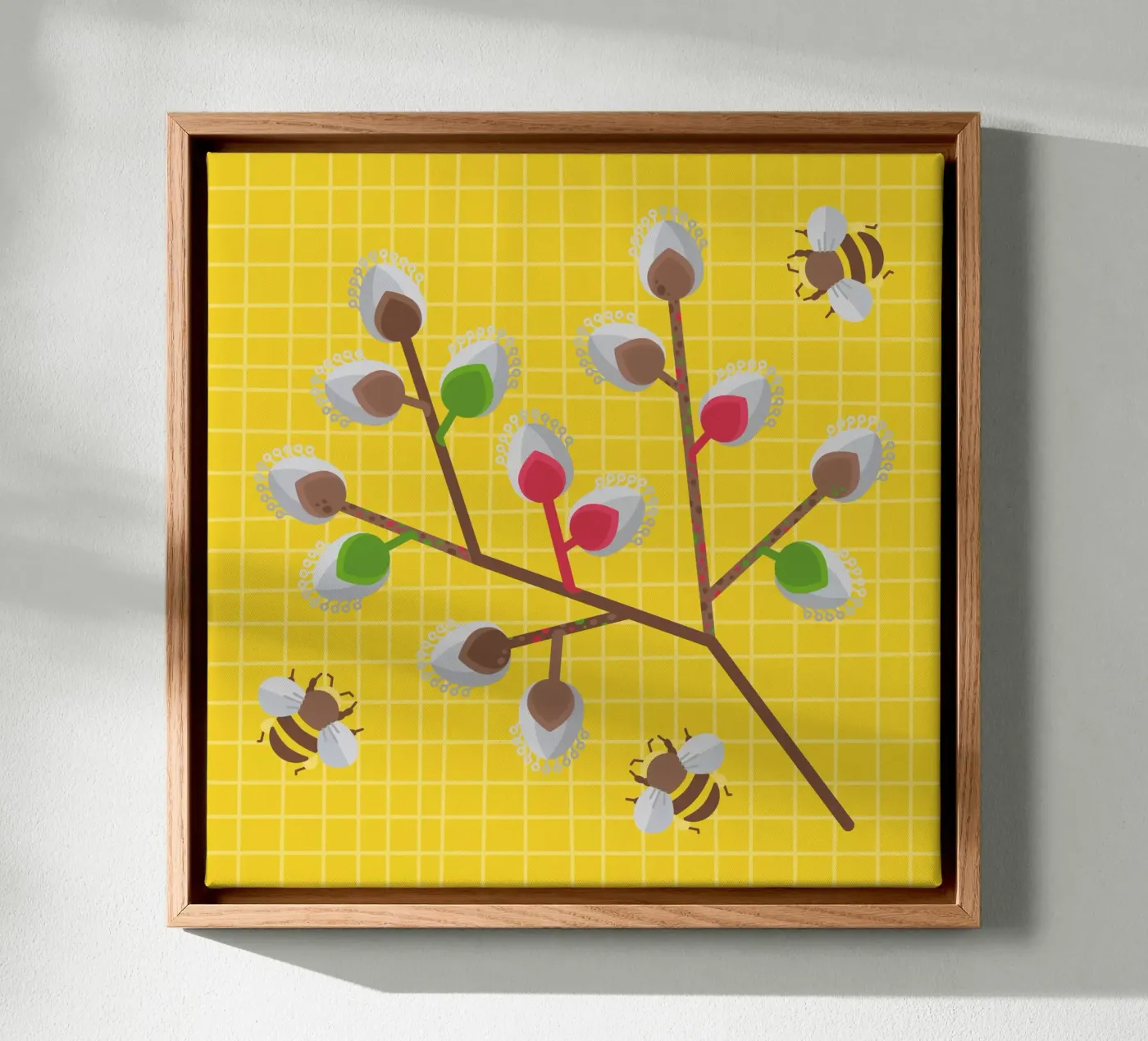 Willow canvas by Lidia Blomgren