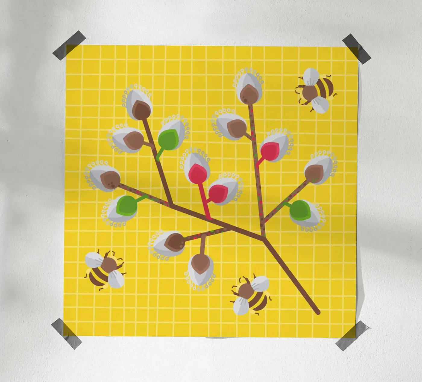 Willow poster van Lidia Blomgren